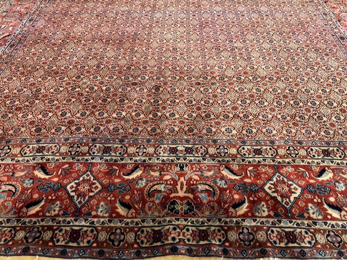 Fine Persian 7.8 X 9.7 Wool Rug