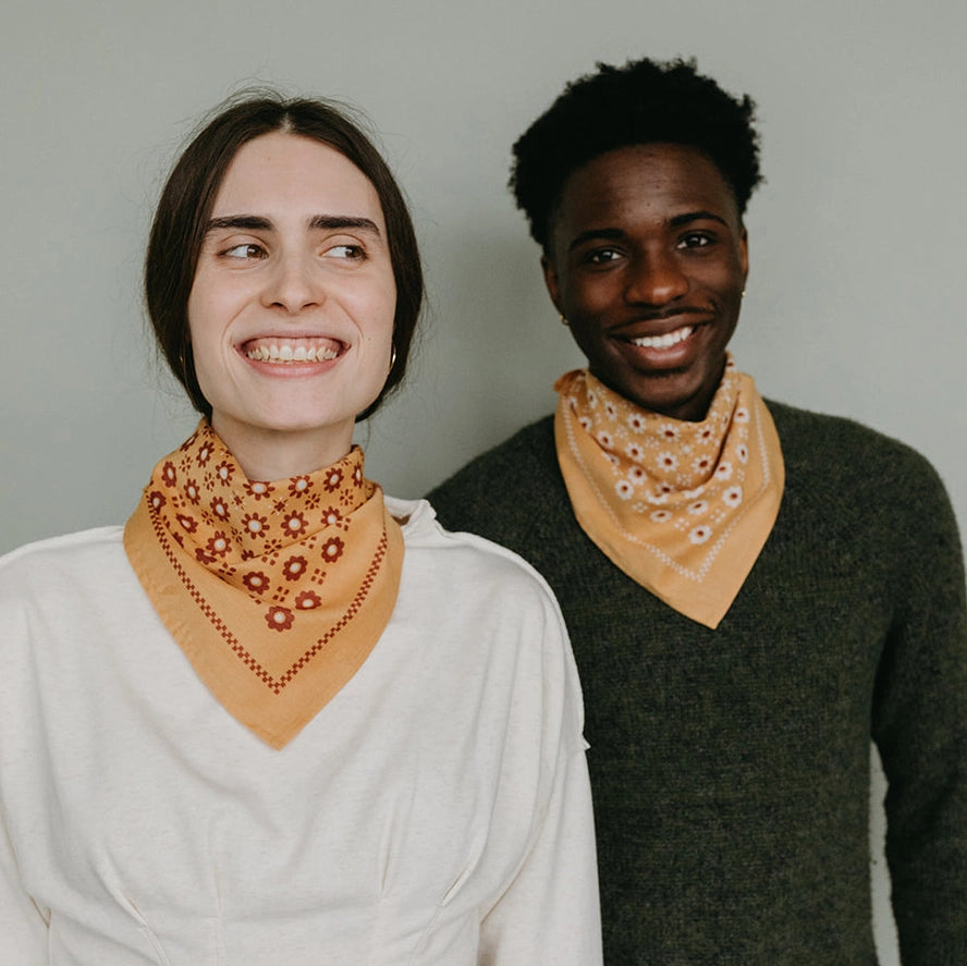 Cotton Switcheroo Bandana | Honey