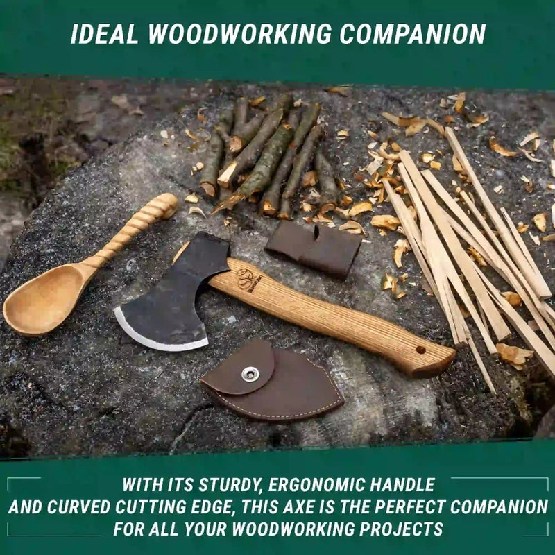 AX3 Bushcraft Hatchet | High-Carbon Steel