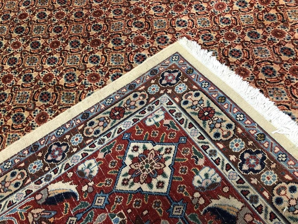 Fine Persian 7.8 X 9.7 Wool Rug