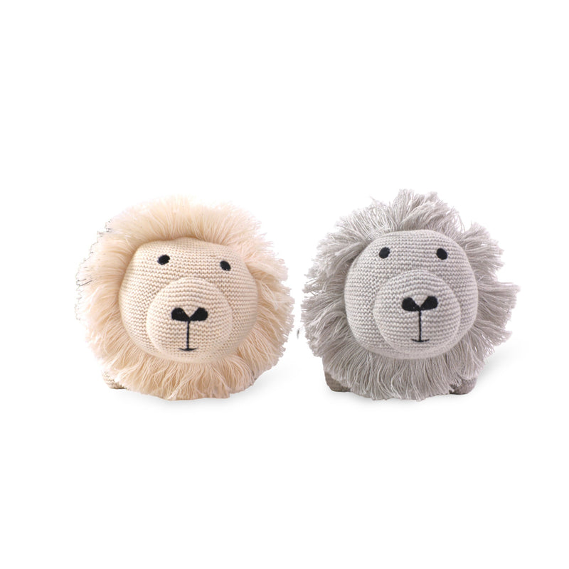 Organic Cotton Knit Lion | Stuffed Animal Baby Toy