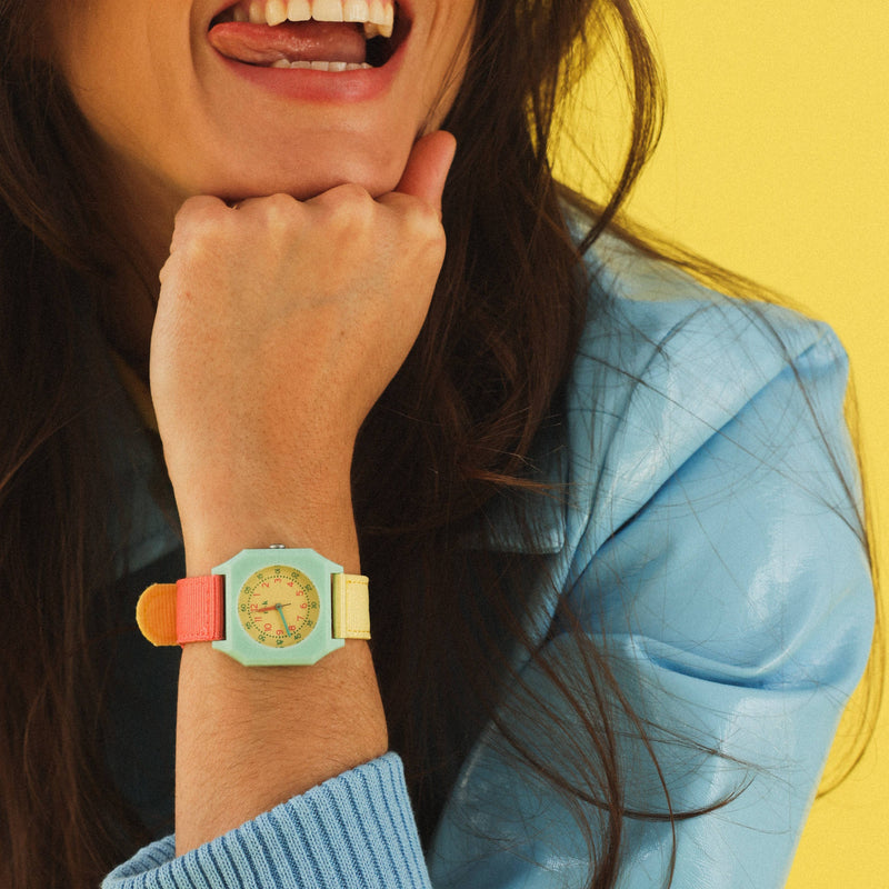 Bubble Gum Watch | Recycled Nylon NATO Strap | 32mm