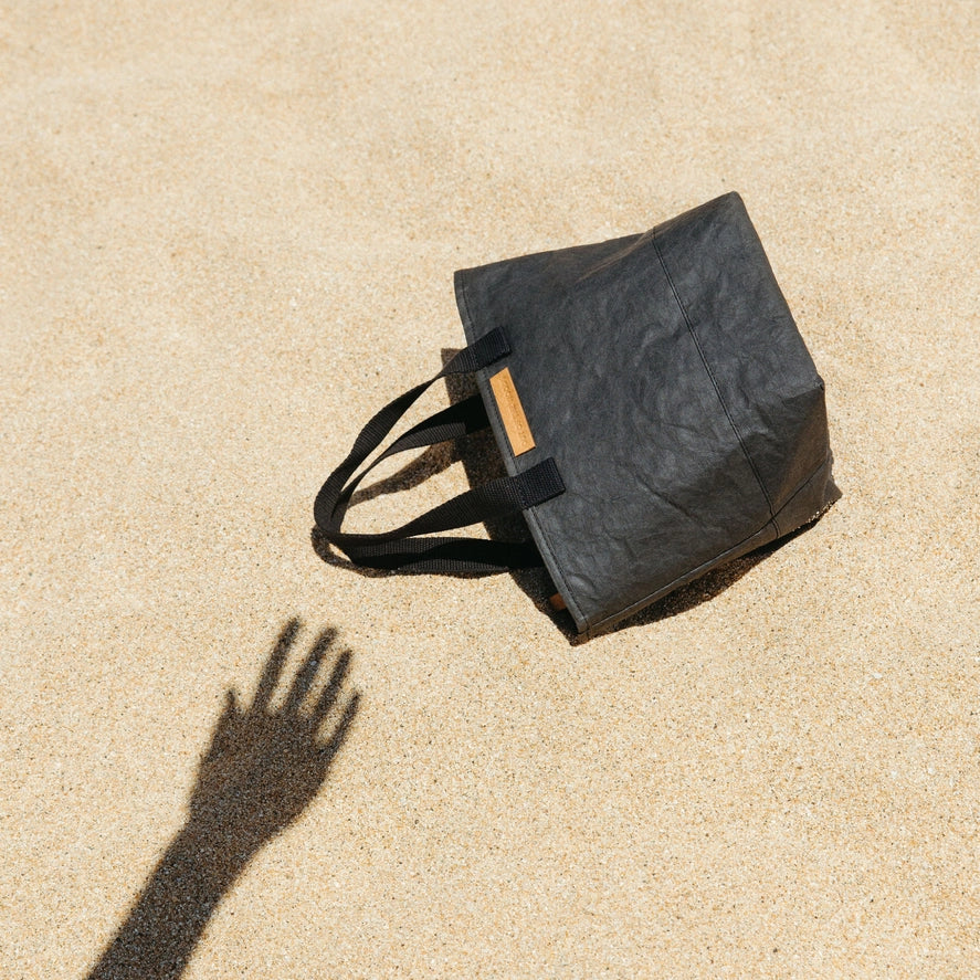 Mini Shopper Lunch Cooler, Washable Vegan Leather Lunch Box