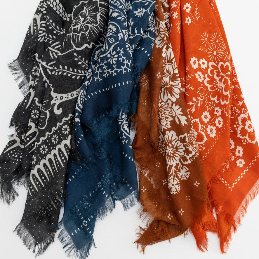 Big Honcho Bandana- Blossom in Cocoa