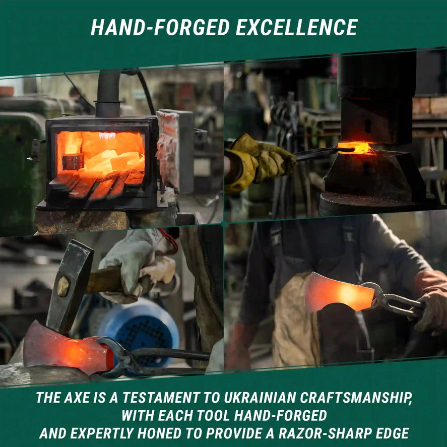 AX3 – Woodcraft Bushcraft Splitting Axe