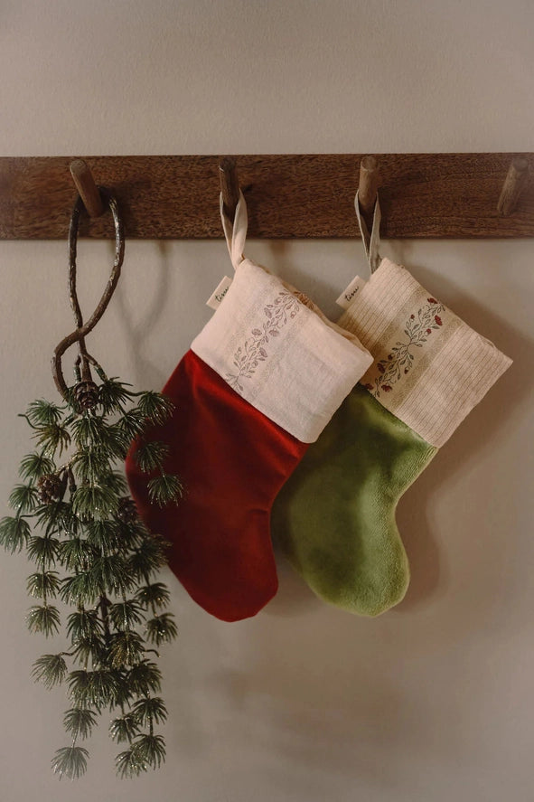 TISU Christmas Stocking, Rouge