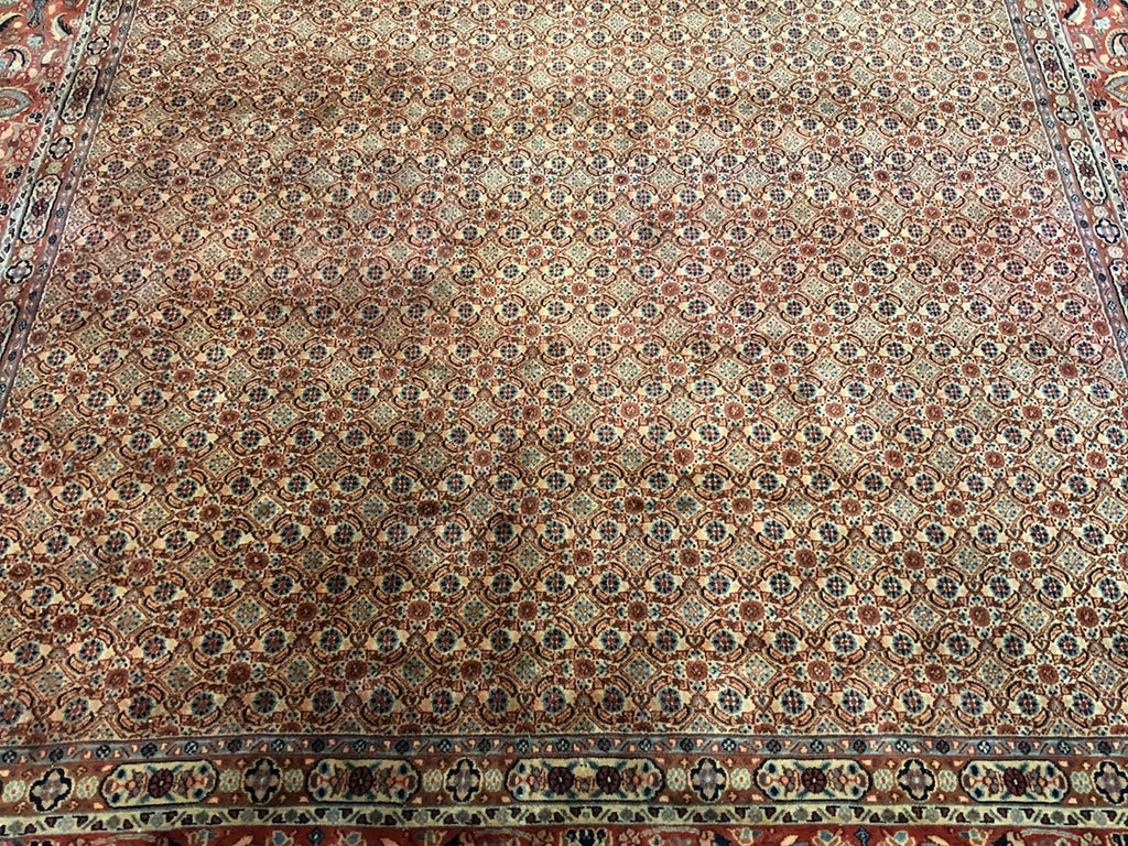Fine Persian 7.8 X 9.7 Wool Rug