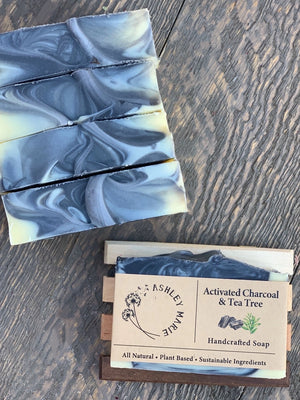 Activated Charcoal & Tea Tree Bar Soap