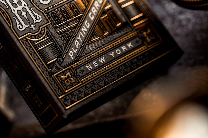 Black Hudson Playing Cards