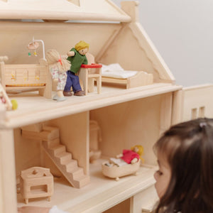 Victorian Dollhouse | 3-Story Wooden | 1:12 Scale | PlanToys