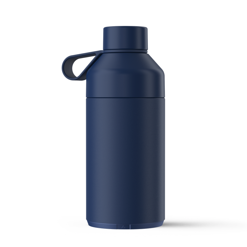 Recycled Stainless Steel Water Bottle | 26oz | Dual Opening Lid