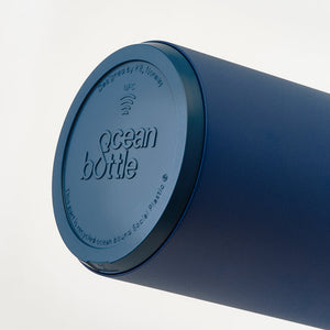 Recycled Stainless Steel Water Bottle | 26oz | Dual Opening Lid
