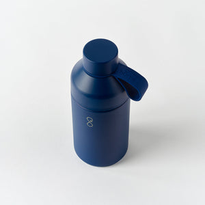 Recycled Stainless Steel Water Bottle | 26oz | Dual Opening Lid