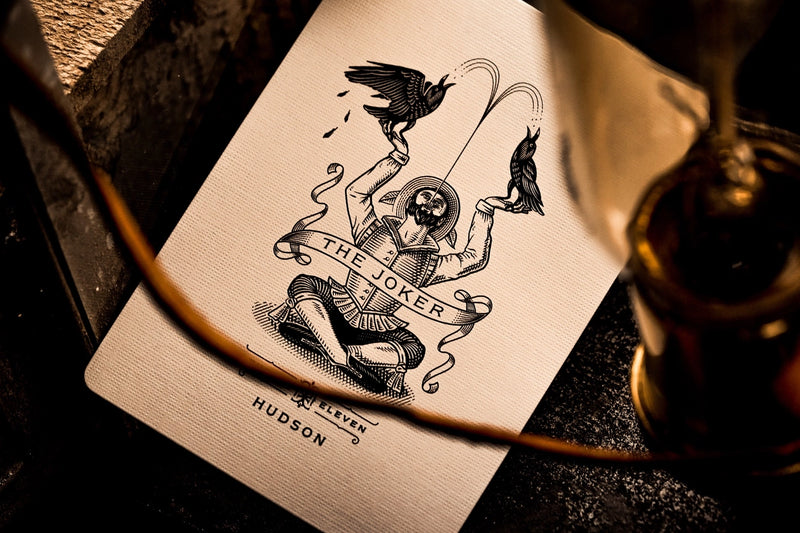 Black Hudson Playing Cards
