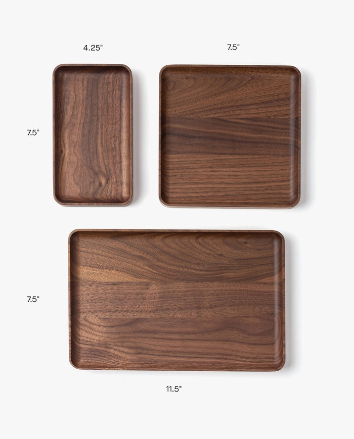 Valet Tray (Walnut - Medium)