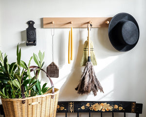 The Hand Broom | Natural Broom Corn | Handwoven by Amish Makers