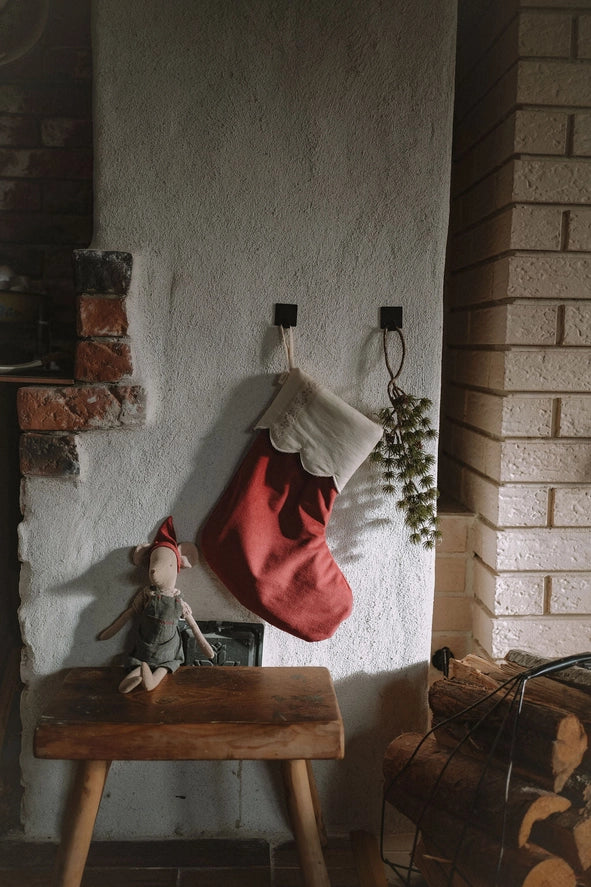 TISU Christmas Stocking, Rouge