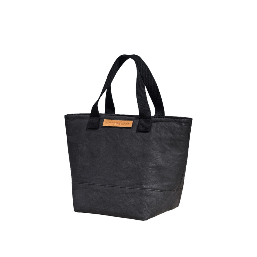 Mini Shopper Lunch Cooler, Washable Vegan Leather Lunch Box