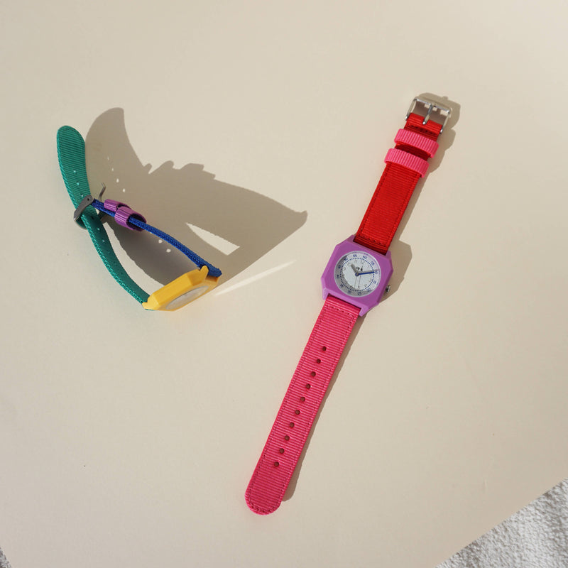 Coral Reef Watch | Miyota Quartz | Recycled Nylon Case & NATO Strap