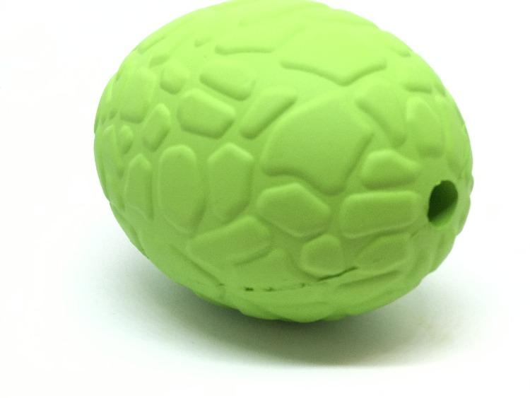 Dinosaur Egg Dog Chew Toy & Treat Dispenser | USA Made | Durable Rubber