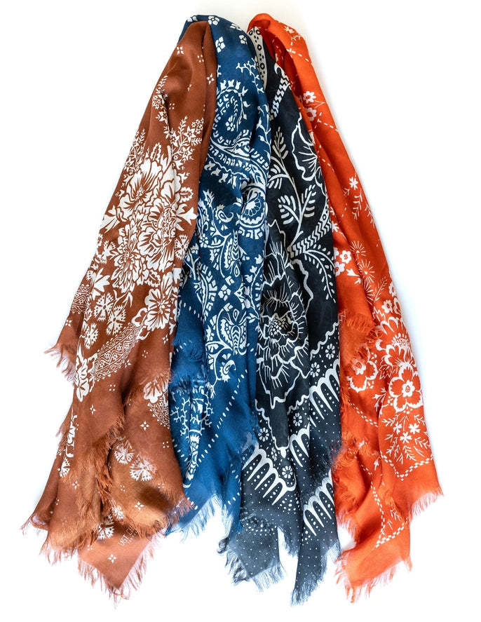 Big Honcho Bandana- Blossom in Cocoa