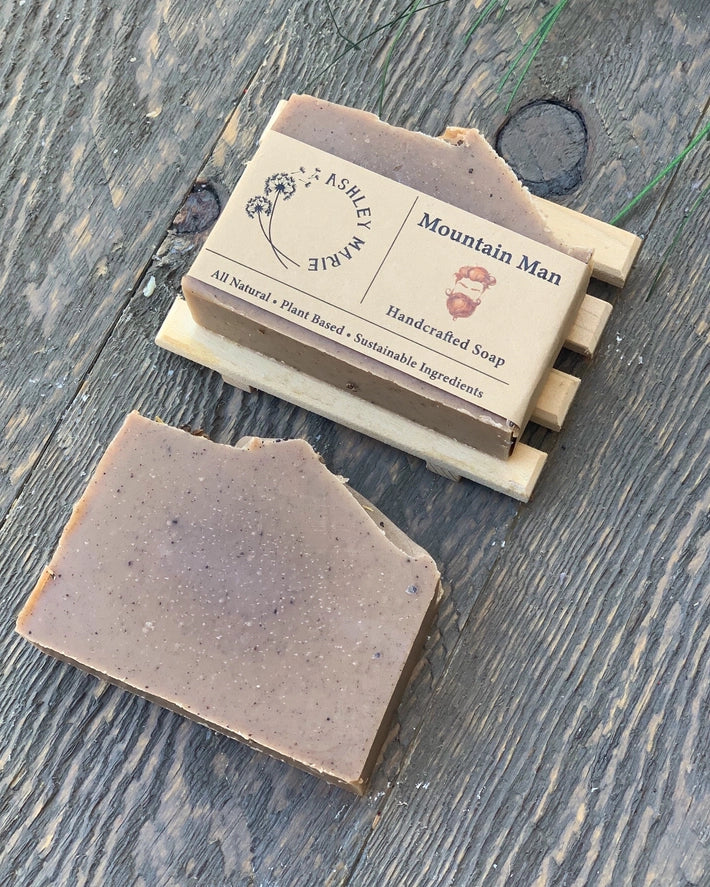 Mountain Man Bar Soap | Patchouli, Cedarwood & Cinnamon