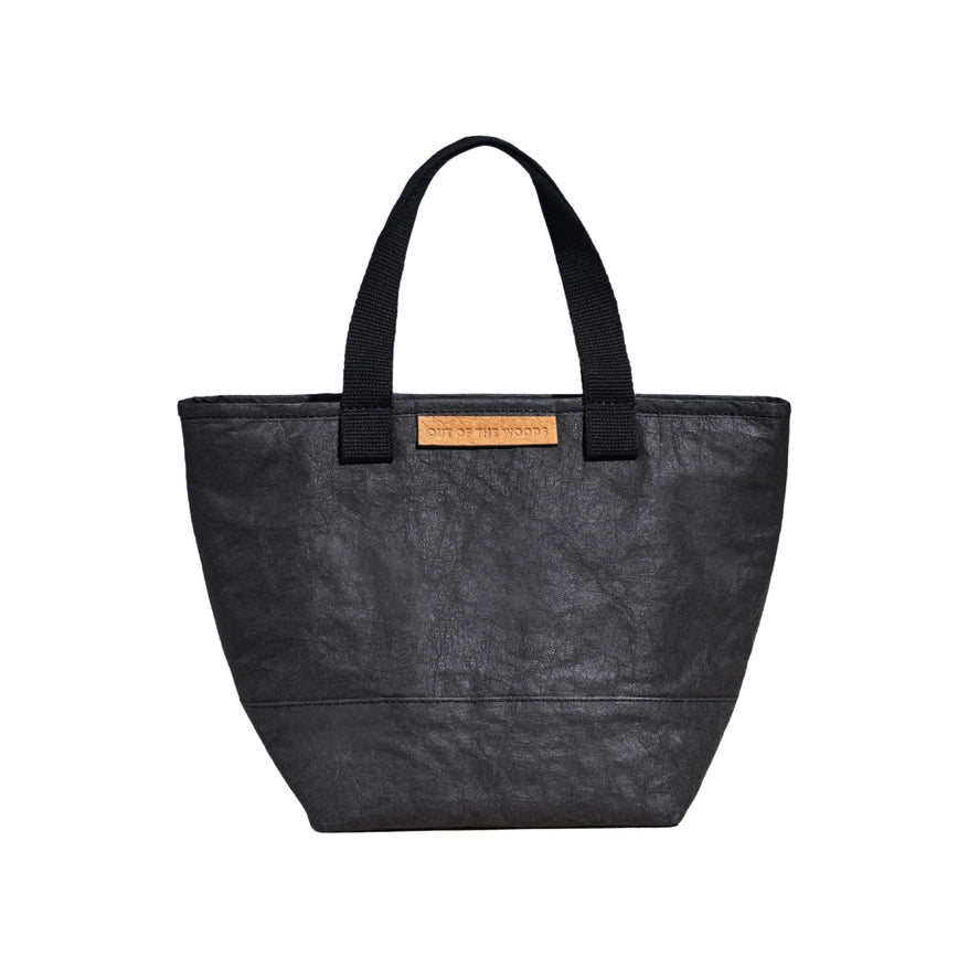 Mini Shopper Lunch Cooler, Washable Vegan Leather Lunch Box