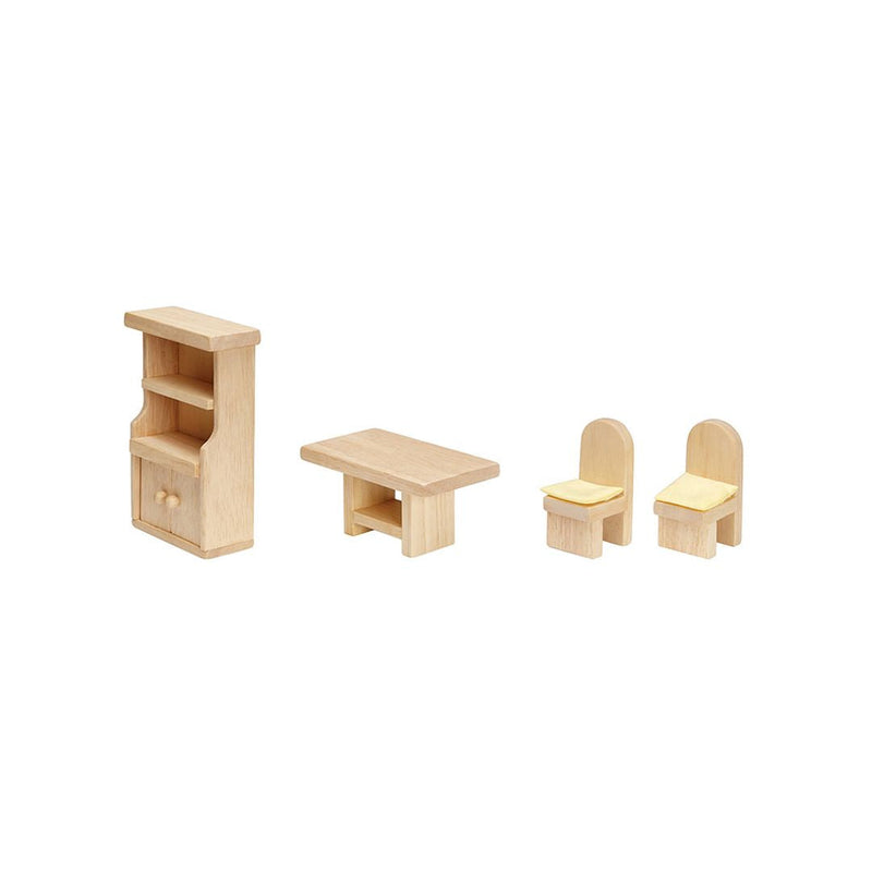 Classic Dining Room | 1:12 Scale Dollhouse Furniture Set | PlanToys