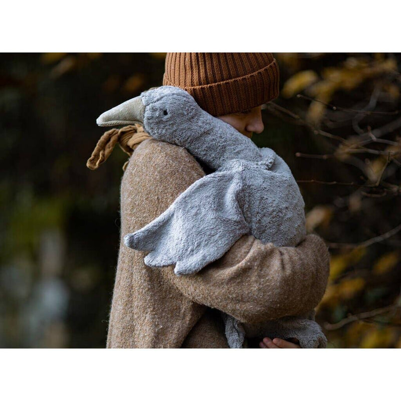 Warming Goose | 27" Organic Spelt Fill | GOTS Cotton | Made in Latvia