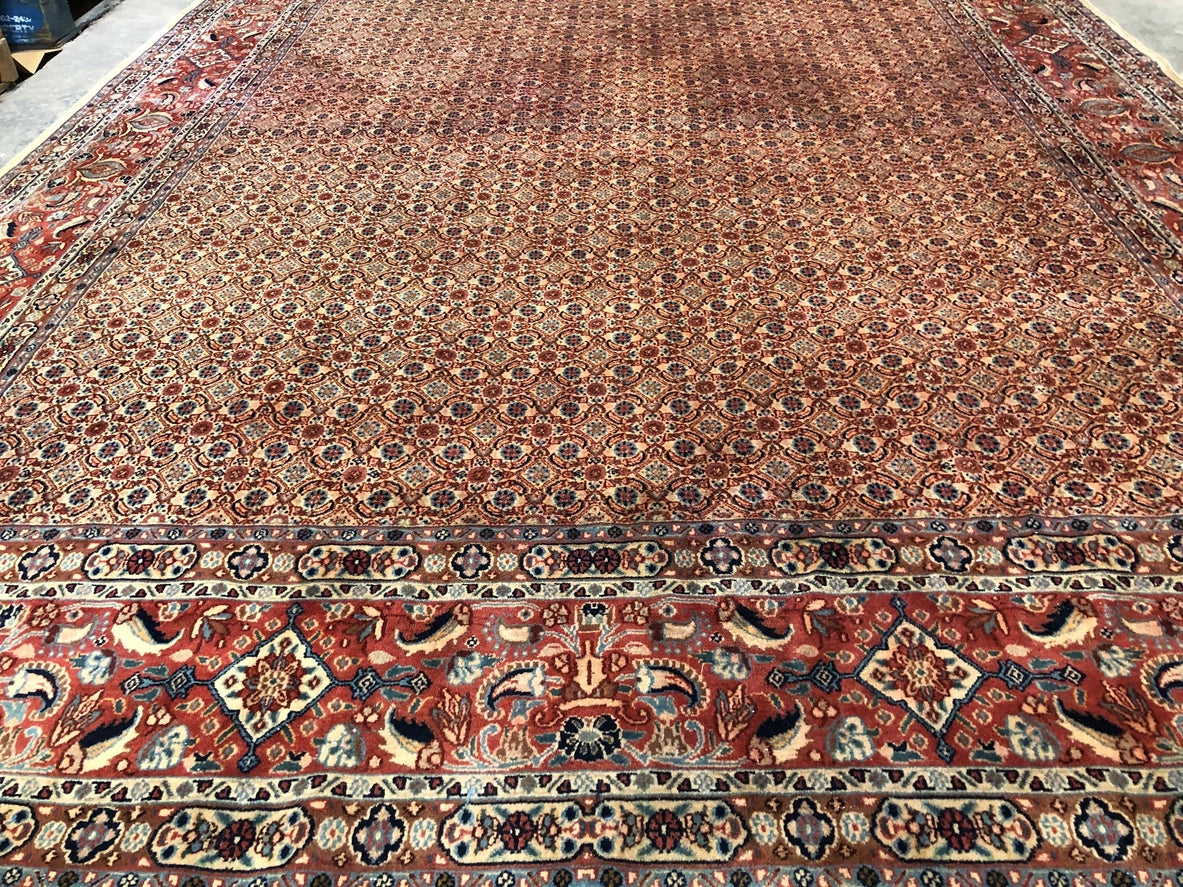 Fine Persian 7.8 X 9.7 Wool Rug