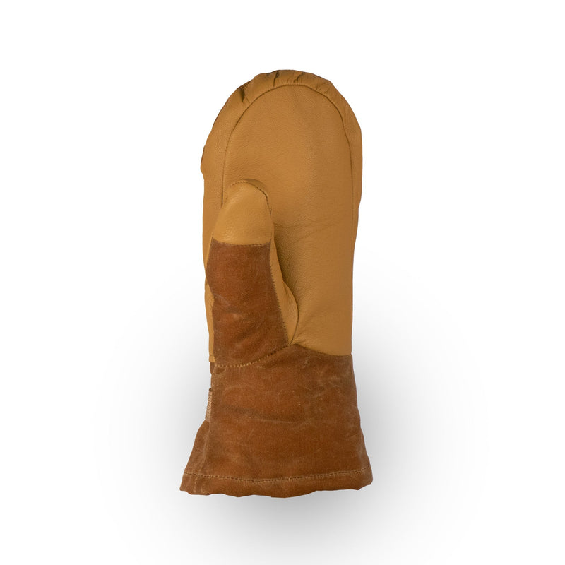 Acadia Mitts | Waxed Canvas & Leather | Cryogenic-Grade Insulation