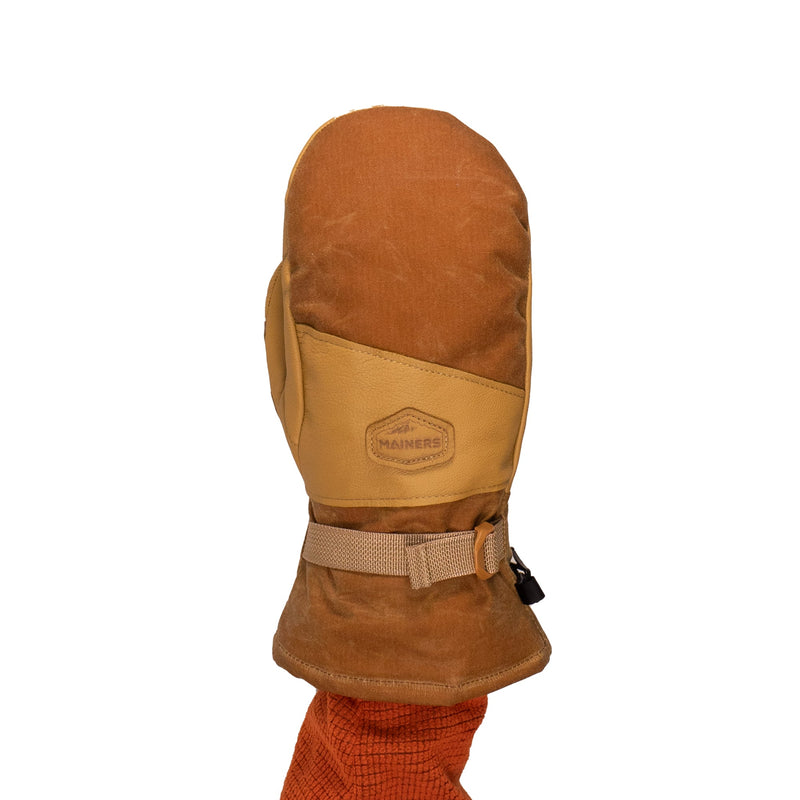 Acadia Mitts | Waxed Canvas & Leather | Cryogenic-Grade Insulation
