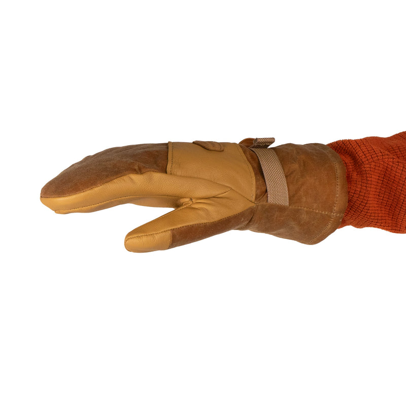 Acadia Mitts | Waxed Canvas & Leather | Cryogenic-Grade Insulation