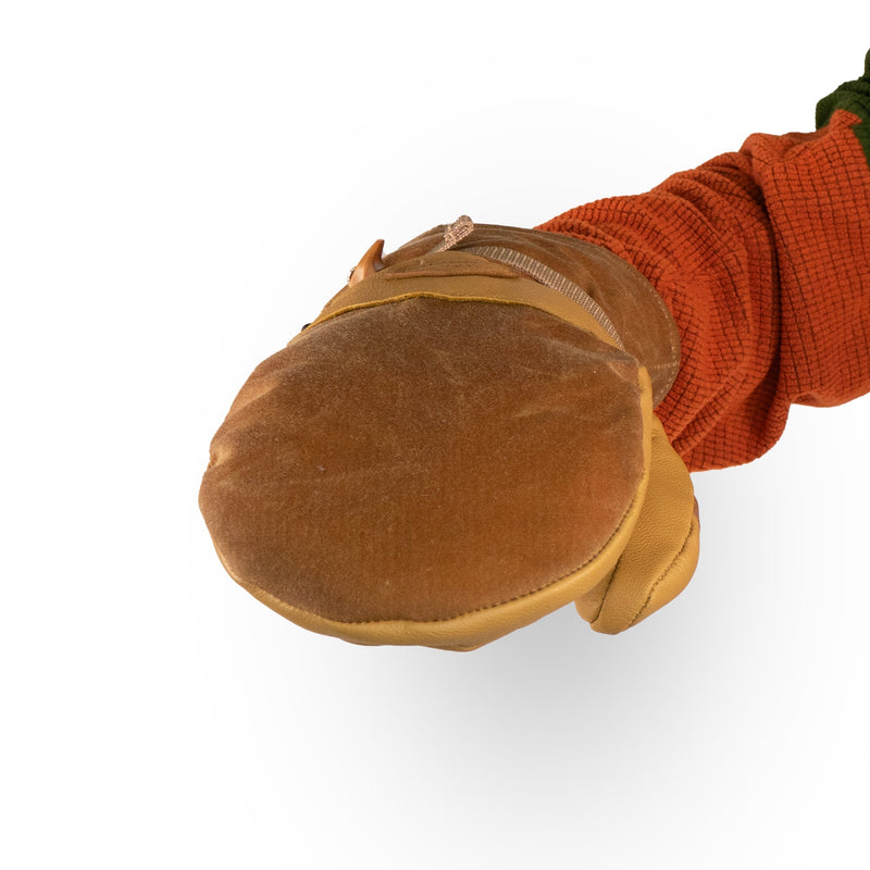 Acadia Mitts | Waxed Canvas & Leather | Cryogenic-Grade Insulation