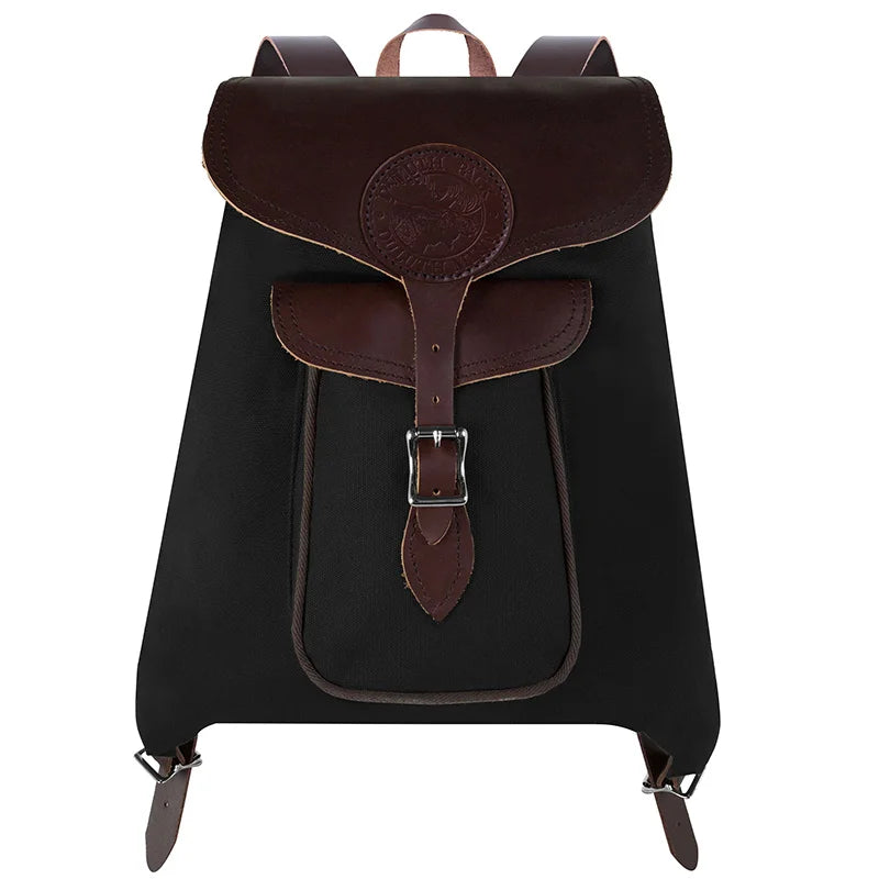 Waxed Canvas Rucksack | Leather Straps | Duluth Pack