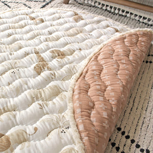 Kendi Quilted Playmat | Cotton | Safari Print