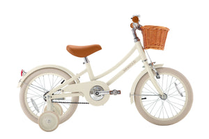 Banwood Classic Bicycle | 16" | Cream | Training Wheels