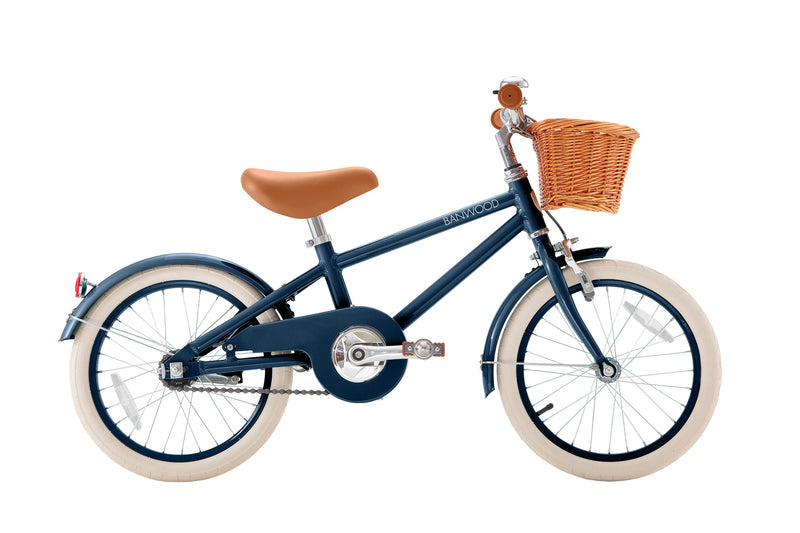 Banwood Classic 16" Bicycle | Navy Blue | Ages 4–7