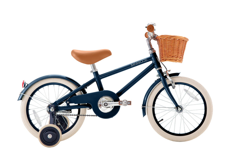 Banwood Classic 16" Bicycle | Navy Blue | Ages 4–7