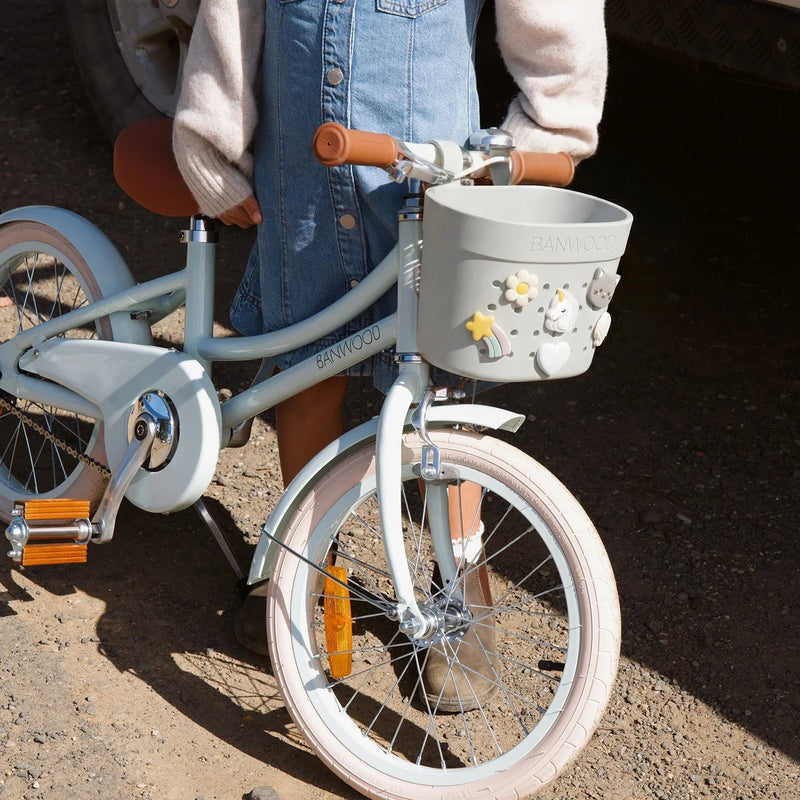 Banwood Pin & Ride Basket | Recycled Rubber | Ivory