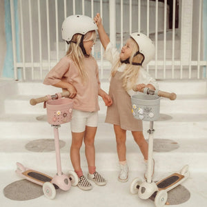 Banwood Pin & Ride Basket | Recycled Rubber | Ivory