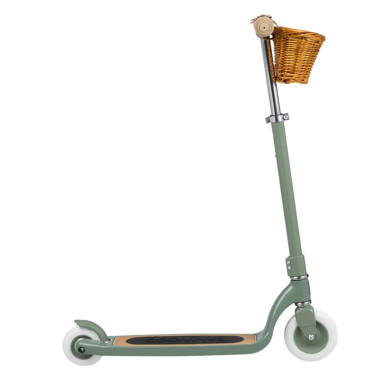 Banwood Maxi Scooter | Vintage Green | Oak Deck | Ages 6+