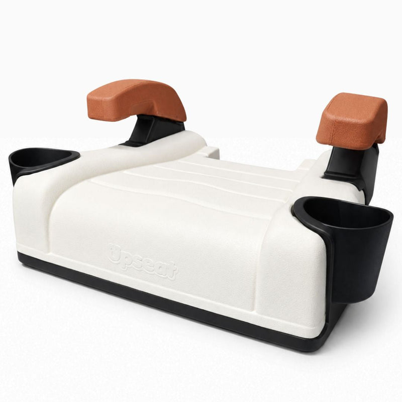 Upseat Backless Booster Car Seat | Ages 4+ | 40–120 lbs | Rigid LATCH | Wipe-Clean Polyurethane