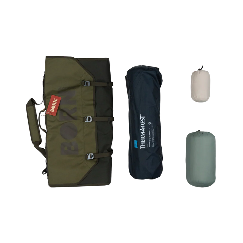 Badger Bed Baja Bundle | Modular Sleep System with Sonora Sheets & Baja Quilt | 25" or 30"