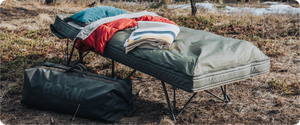 Badger Bed Baja Bundle | Modular Sleep System with Sonora Sheets & Baja Quilt | 25" or 30"