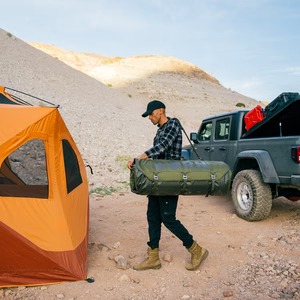 Badger Bed Baja Bundle | Modular Sleep System with Sonora Sheets & Baja Quilt | 25" or 30"