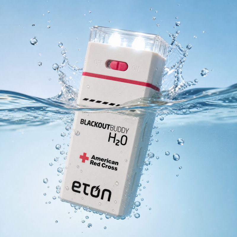 American Red Cross Blackout Buddy H2O | Water-Activated Emergency Flashlight