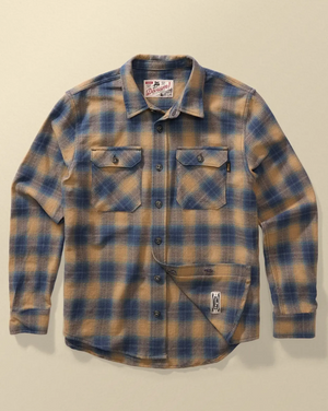 Boca Flannel Shirt | 7oz Organic Cotton | Double-Brushed