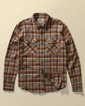 Boca Flannel Shirt | 7oz Organic Cotton | Double-Brushed