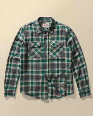 Boca Flannel Shirt | 7oz Organic Cotton | Double-Brushed